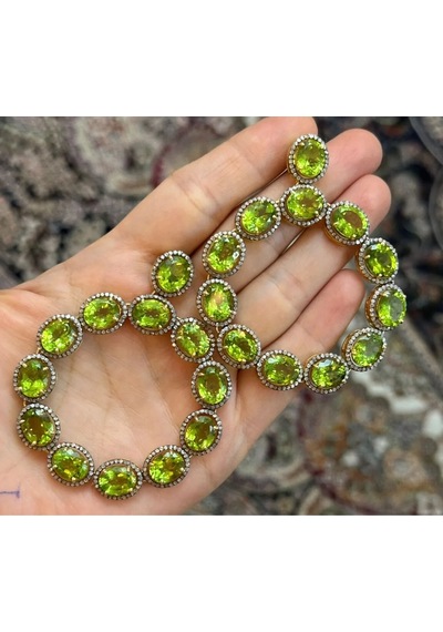 Peridot Elmas Küpe 102