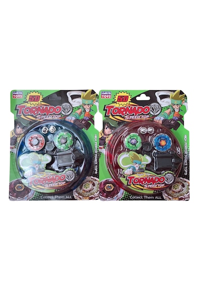 Metal 4 Lü Beyblade Oyuncak Seti Çift Fırlatıcılı Çift Arenalı 2 Li Set
