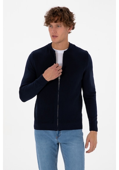 U.s. Polo Assn. Erkek Lacivert Hırka Triko 50313721-vr033 Lacivert