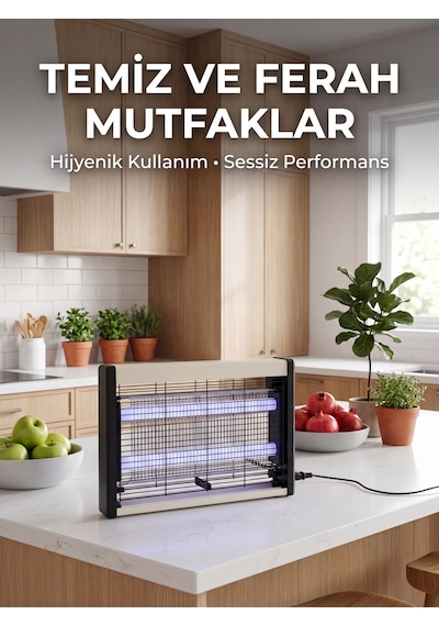 Mey İthalat Çift Uv Işıklı Elektrikli Sinek Öldürücü