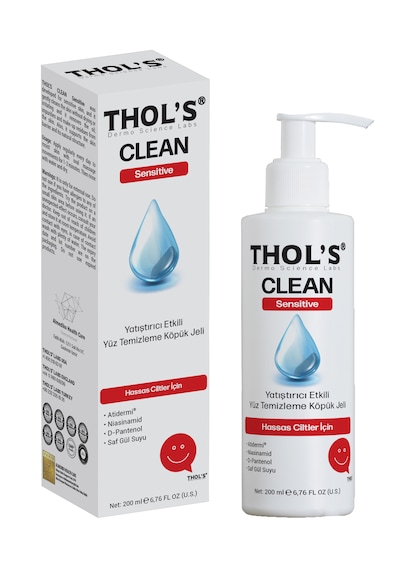Thol's Clean Sensitive Yüz Temizleme Köpüğü 200 ML