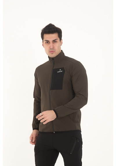 Camp Scoutland Camp255 Outdoor Tactical Su İticili Erkek Fermuarlı Taktik Sweatshirt Haki