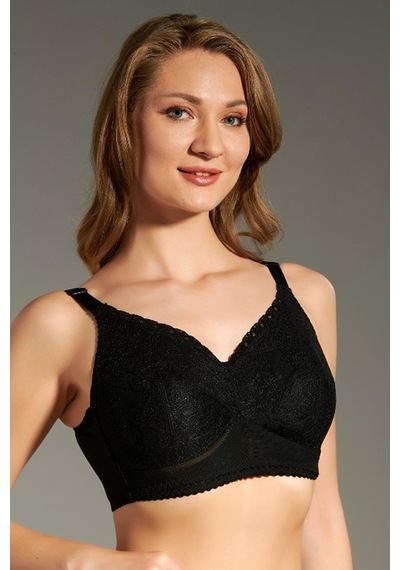 Cotonhause Kadın Balenli Siyah Toparlayıcı Sütyen C3t4n2o306 001