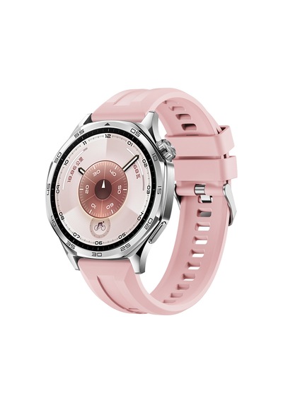 Gear S3 Efr Krd-148 22mm Silikon Kordon - Pembe