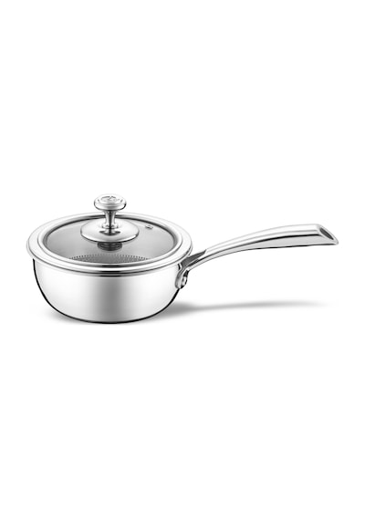 Jumbo Gourmet 3ply İndüksiyon Tabanlı Sos Tenceresi 16 Cm Çelik
