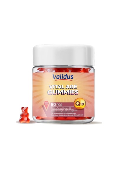Validus Lipozomal Coenzyme Q10 Pqq Resveratrol Fucoidan 60 Gummie Diğer
