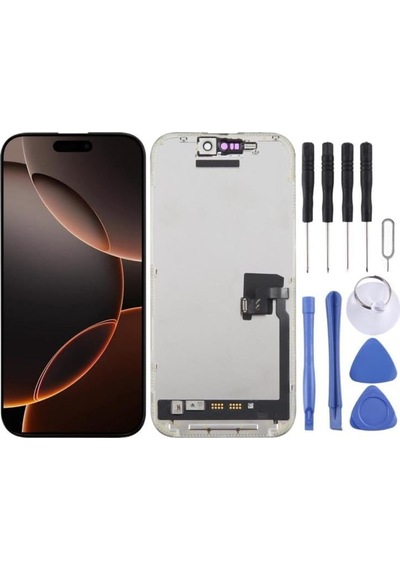 Apple Uyumlu iPhone 16 Pro Lcd Ekran Dokunmatik Oled Gx