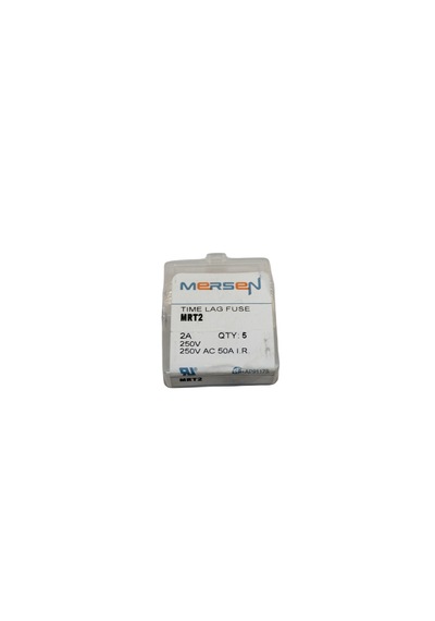 Mersen MRT2 2A Zaman Gecikmeli Sigorta 250V PCB Radial Fuse 3 Adet Ferraz Shawmut