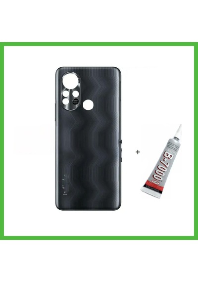 Vaveni İnfinix Hot 11s Arka Batarya Pil Kapağı Gümüş B70 Arz