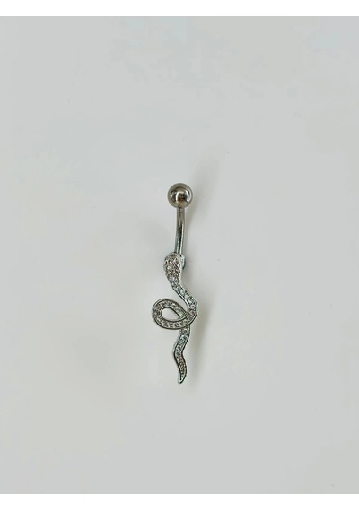 Yılan Detaylı Göbek Piercing - Pg0070 Diğer