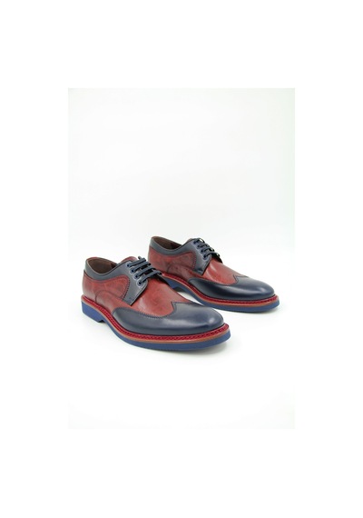 Oggi 00600-161 Erkek Klasik Ayakkabı - Bordo-lacivert Bordo-lacivert