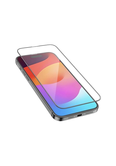 Hoco İphone 15 Pro 5d Ful Tempered Kırılmaz Cam Ekran Koruyucu 25 Adet Set- 5775 Mh-hs8401-7279