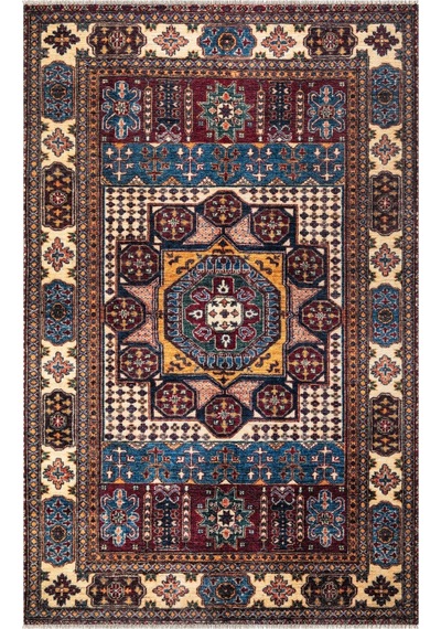 Kilimista Efes 2304 Kolay Temizlenen Dekoratif Yıkanılabilir Balkon Salon Halısı Mutfak Halısı Kilim Yolluk Çok Renkli