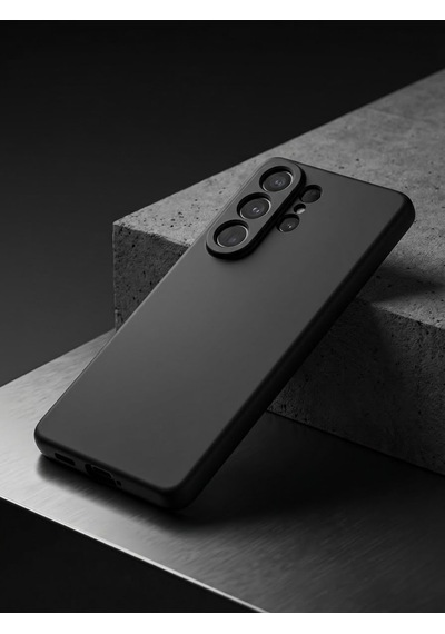 Samsung S26 Ultra Uyumlu Silikon Esnek Lansman Kılıf Siyah