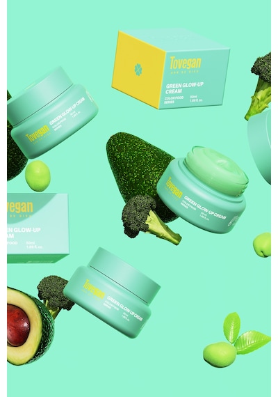 Tovegan Colorfood Series Green Glow Up Cream 50ml