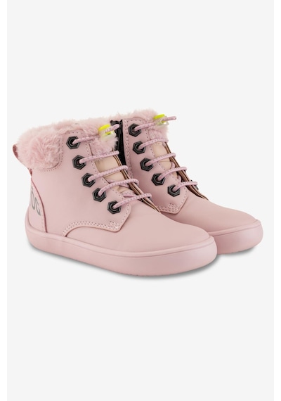 Hopfrög Furry Boots Pembe Lotus Barefoot Çocuk Botu Pembe