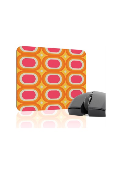 Retro 60 Lar Kaymaz Dikişli Kauçuk Oyuncu Mousepad V5 - 22x18 Gaming Mouse Pad Fare Altlığı