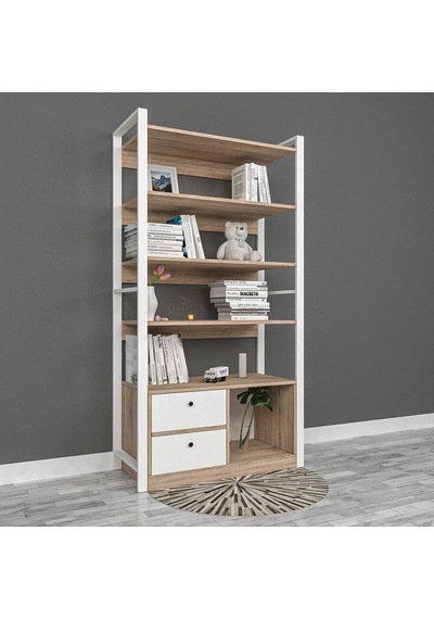 Mocca Kitaplık Mdf Siyah