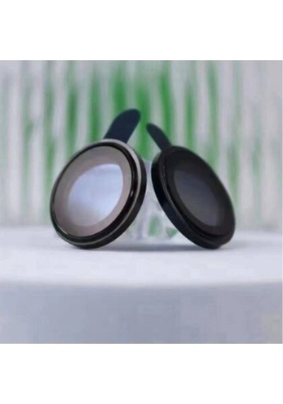Apple Uyumlu iPhone  14 Plus Siyah Kamera Lens Koruyucu Siyah