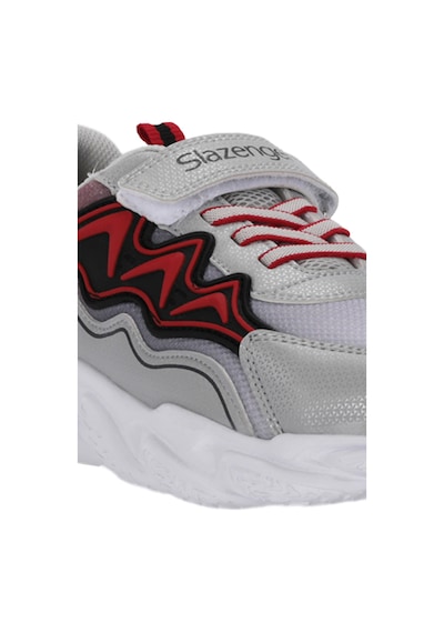 Slazenger Explorer I Erkek Çocuk Cırt Cırtlı Gri Günlük Spor Ayakkabısı