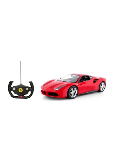 Rastar 1:14 Ferrari 488 Gtb Işıklı Uzaktan Kumandalı Araba - Kırmızı Standart Kırmızı