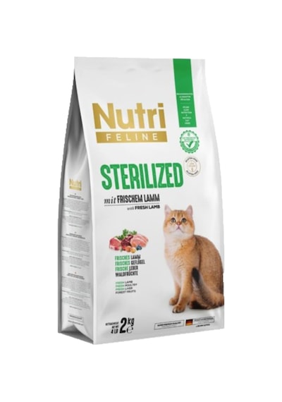 Nutri Feline Sterılızed Frıschem Lamm 2kg Kısır Kuzu Etli Kedi Maması