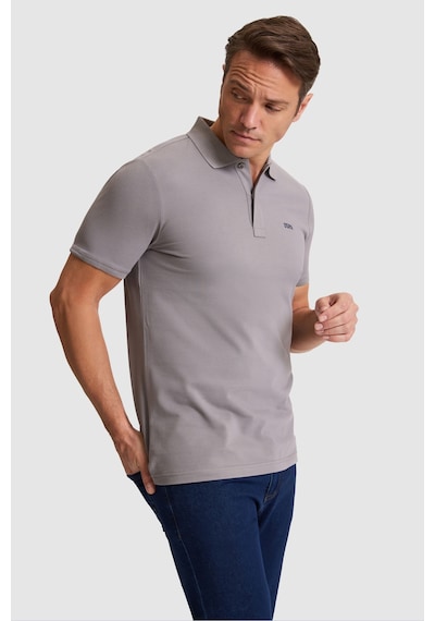U.s. Polo Assn. Erkek Gri Tişört Basic 50326963-vr024