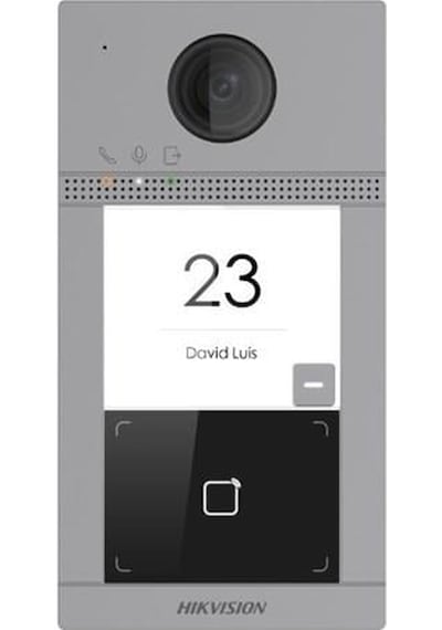 Hıkvısıon Ds-kv8113-wme1 C Intercom Sistemi Dış Ünite Villa Tipi Fiziki Buton