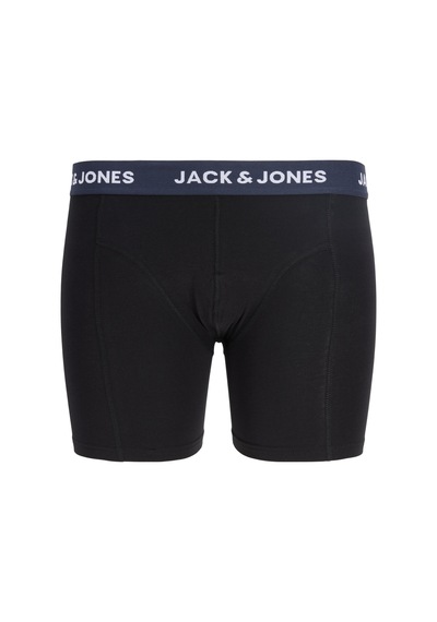 Jack & Jones Erkek 3'lü Boxer Paketi - Lamp - 12308053 Forest Night