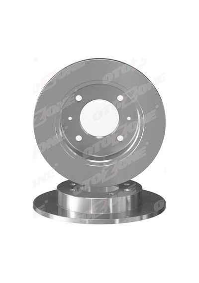 2 Adet- Otozone Arka Fren Diski Dolu Tip Hyundaı Elantra 1.6l G4gr G4ed 96-06 258 Çap X 4 Bijon - Adet Disk Fiya Tıdır