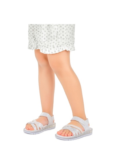 Kiko Kids Kız Çocuk Sandalet Arz 2346 Beyaz
