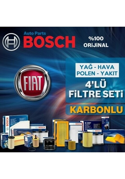 Fiat Bravo 1.6 Multijet Bosch  Filtre Bakım Seti 2008-2014 (495330838)