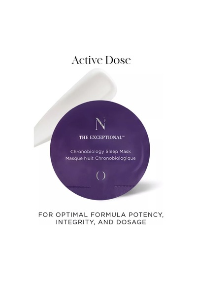 Noble Panacea The Exceptional Chronobiology Sleep Mask 8x2ml, Gece Cilt Yenileyici Maske