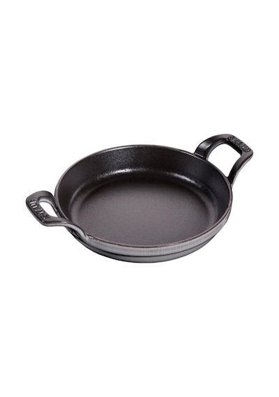Staub Demir Döküm Sahan Yuvarlak Grafit Gri 16 Cm