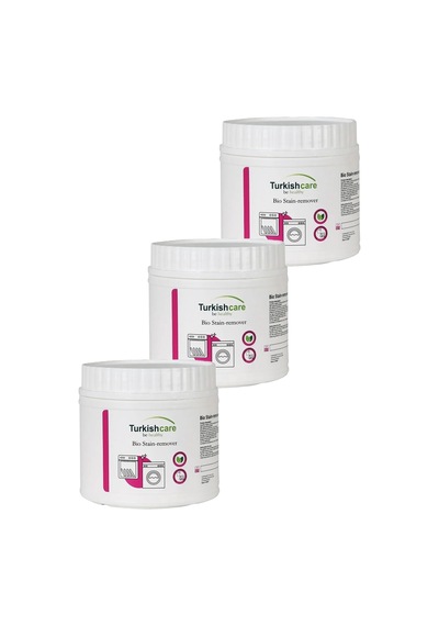 Organik Bio Çamaşır Ve Bulaşık Leke Çıkarıcı Toz 500 Gr. Üçlü Set