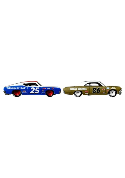 Hbl96 Hot Wheels 2li Premium Araba Seti