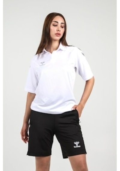 Hummel Dream Kamp Tişört, Polo Yaka Beyaz