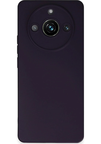 Cosmotex Newface Realme 11 Pro Kılıf Nano İçi Kadife Silikon - Mor
