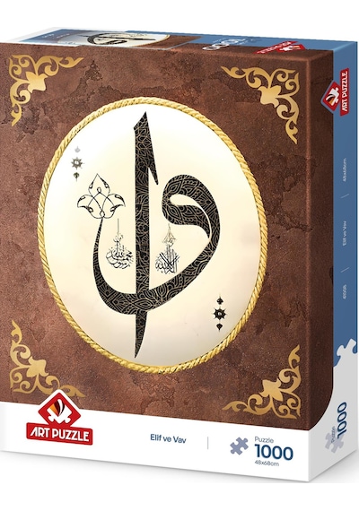 Art Puzzle Elif Ve Vav 1000 Parça Puzzle