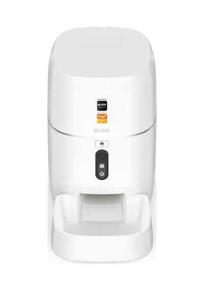 S-Link Sl-23 Kameralı Akıllı Otomatik Mama Kabı Kedi Köpek Pet Besleyici Yem Kabı Smart Feeder 6 L