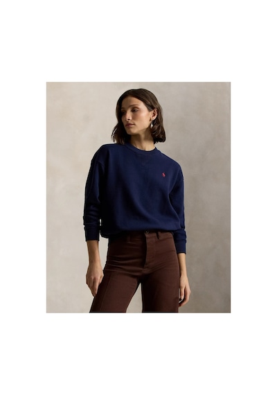 Polo Ralph Lauren Bisiklet Yaka Kadın Sweatshirt Lacivert
