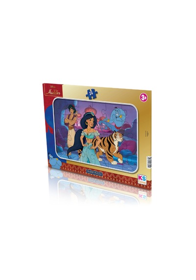 Disney Aladdin Lisanslı Frame Puzzle Yapboz 24 Parça 26398192