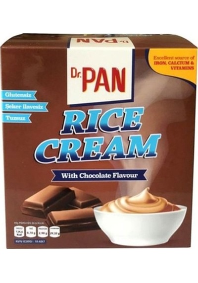 Dr. Pan Rice Cream Çikolatalı 400 G