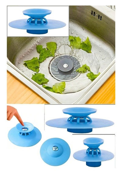 Mobgift 1 Adet Lavabo Ve Küvet Tıkacı Süzgeci Lavabo Tıkanmasına