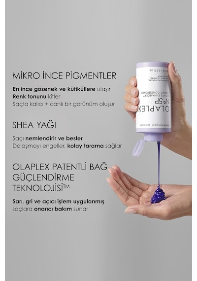 The Brightening Duo - Sarı & Gri Saçların Rengini Canlandıran Bağ Güçlendirici İkili Bakım Seti Belirtilmemiş