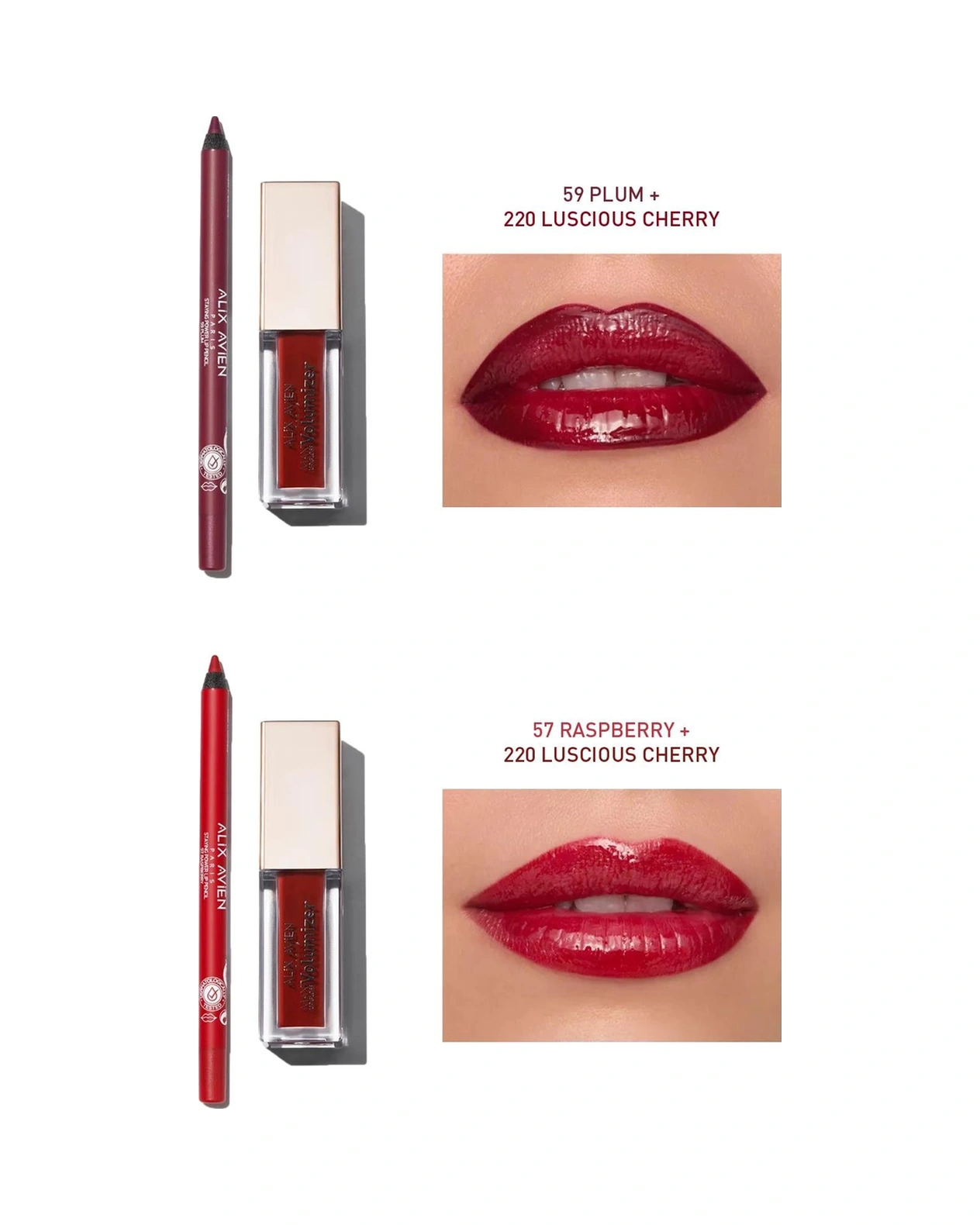 Alix Avien Maxivolumizer Lipgloss 220 Luscious Cherry Kalıcı Ve Nemlendirici Ruj Dolgunlaştırıcı Etki