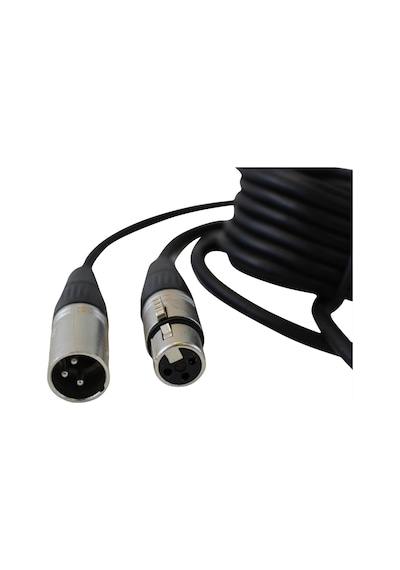 5 Metre XLR 3 Pin Dişi - Erkek Mikrofon Stüdyo Jack Ara Kablosu