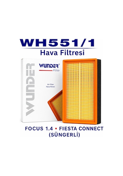 Wunder Wh 551/1 Hava Filtresi