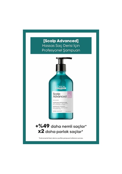 L'Oréal Professionnel Serie Expert Scalp Advanced Hassas Saç Derisi Için Profesyonel Şampuan 500 ML