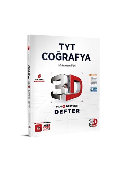 3d - Müfredat Tyt Coğrafya Video Anlatımlı Sorulu %100 Ösym Tarzı